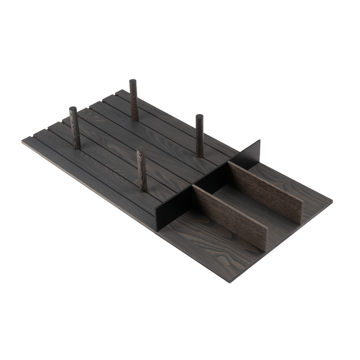 Filo frontlade bordenhouder + verdeler V4 105 zwart