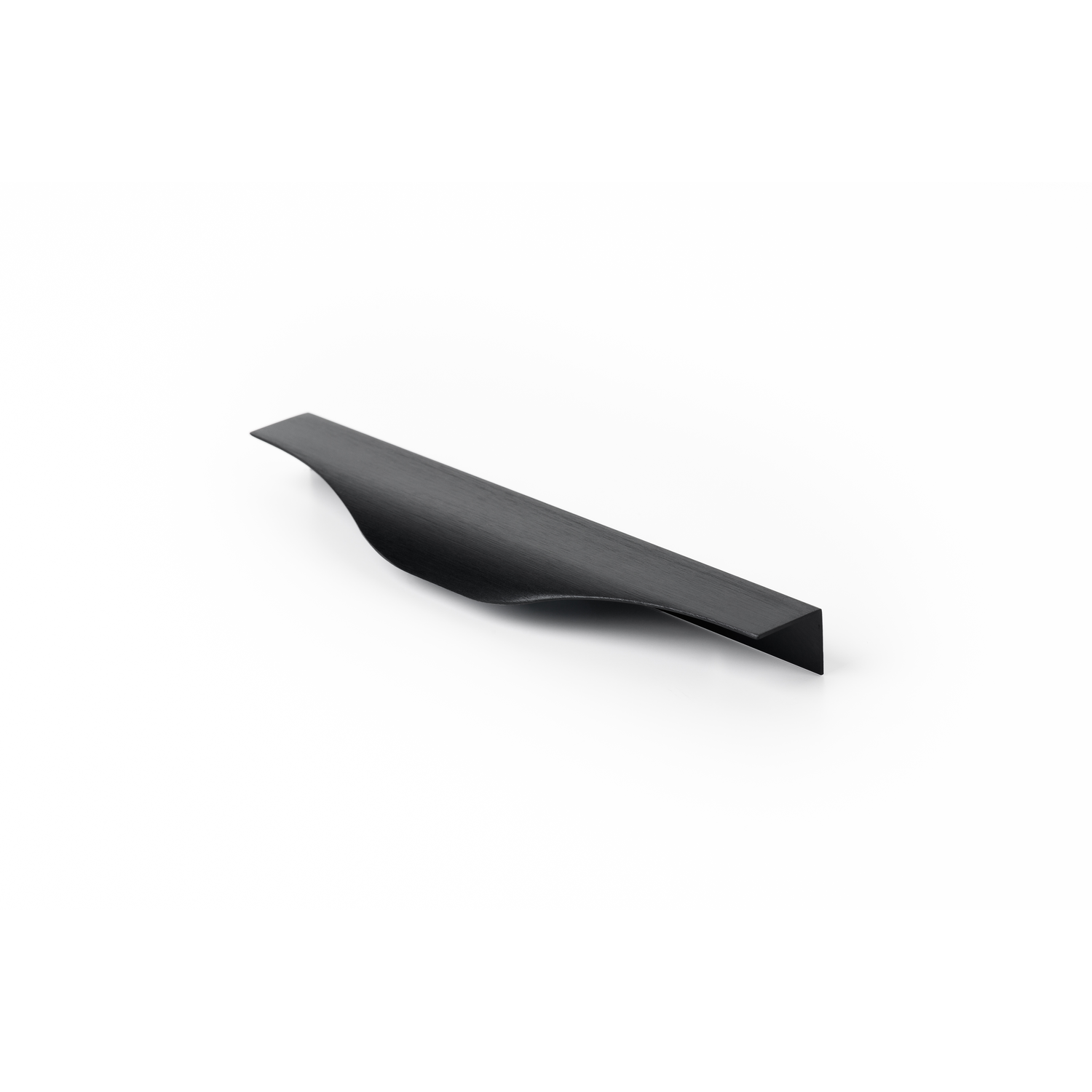 Greep NOMA BA128 L200 aluminium geborsteld zwart