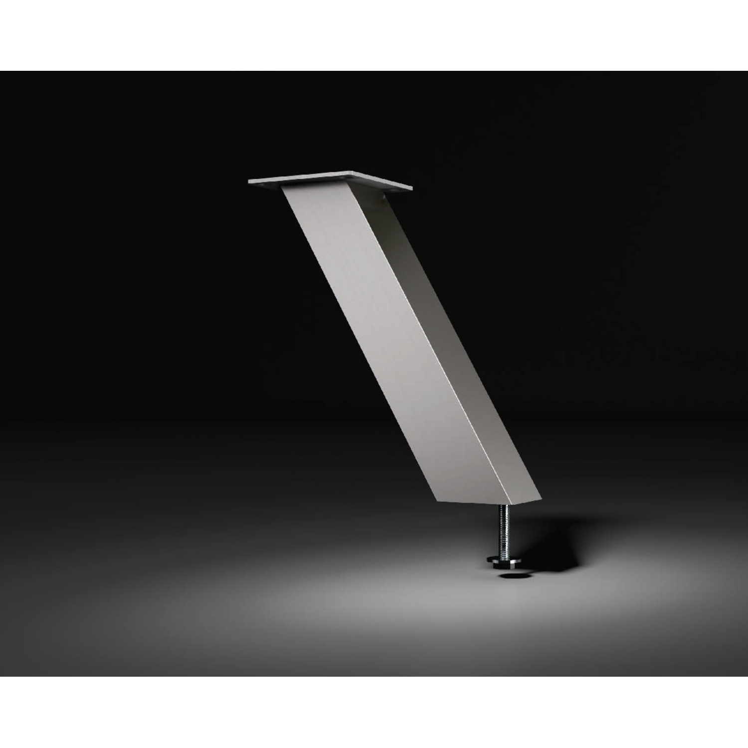 Barsteun capri schuin 50x50 alu