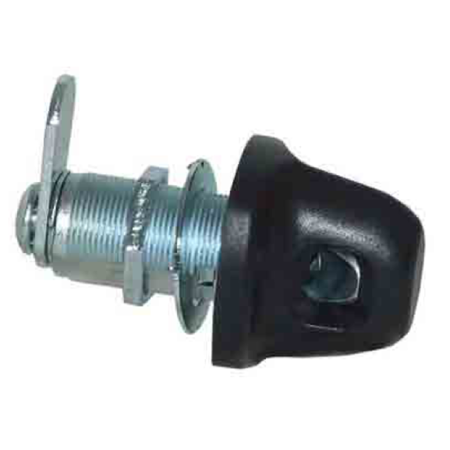 Grendelslot zwart voor houten meubel max 22mm