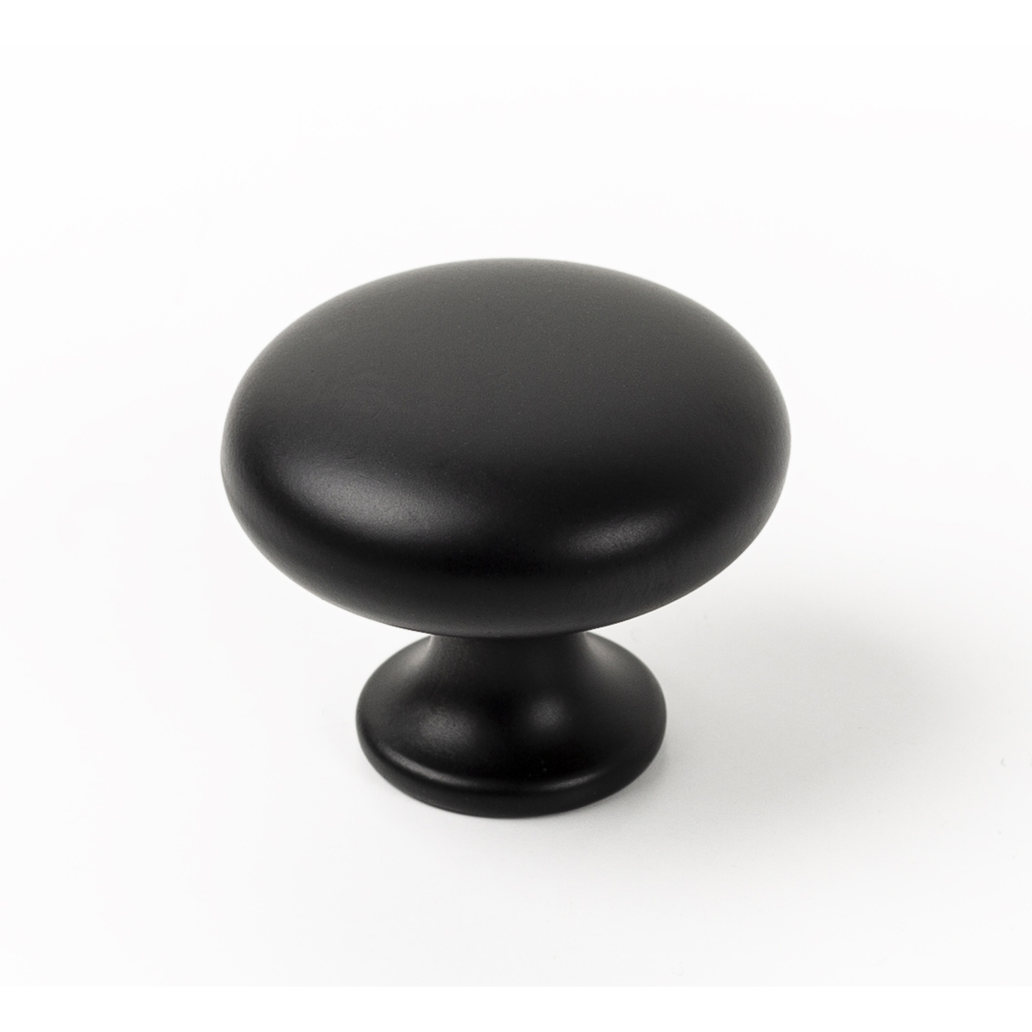 Knop DUKE Ø31.4 zamak mat zwart