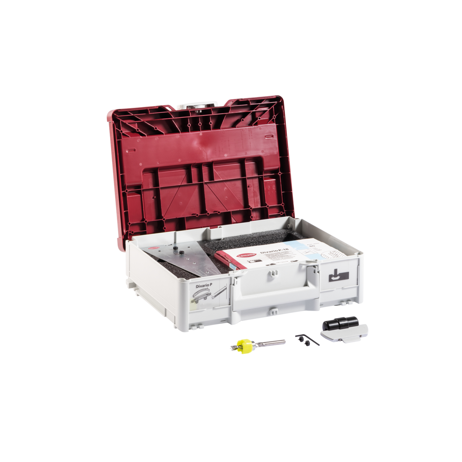 DIVARIO P-18 starterset systainer 80 x DIVARIO P-18 + montagewerktuig + markeermal