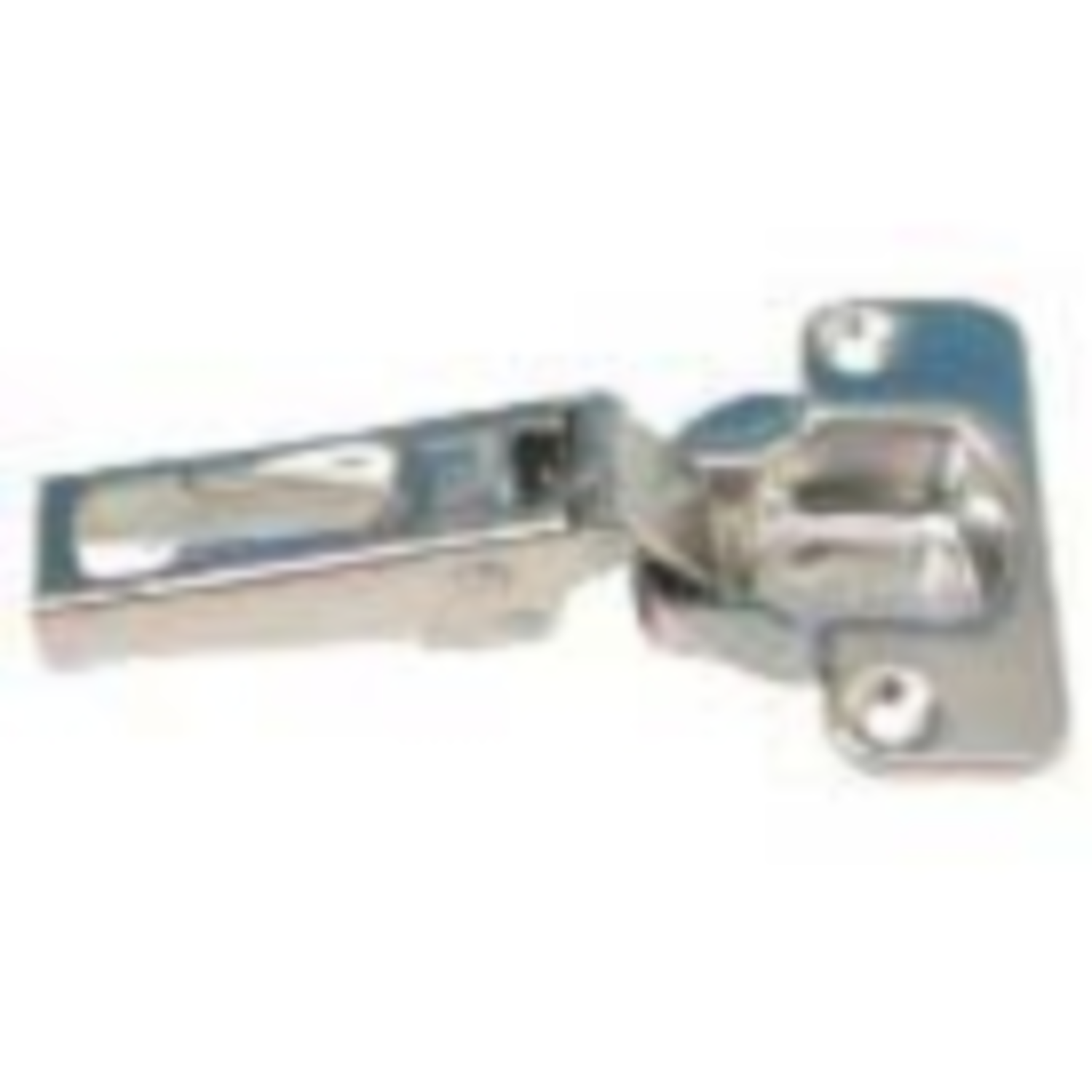 Onzichtbaar scharnier rvs 100ø 15-19mm met veer
