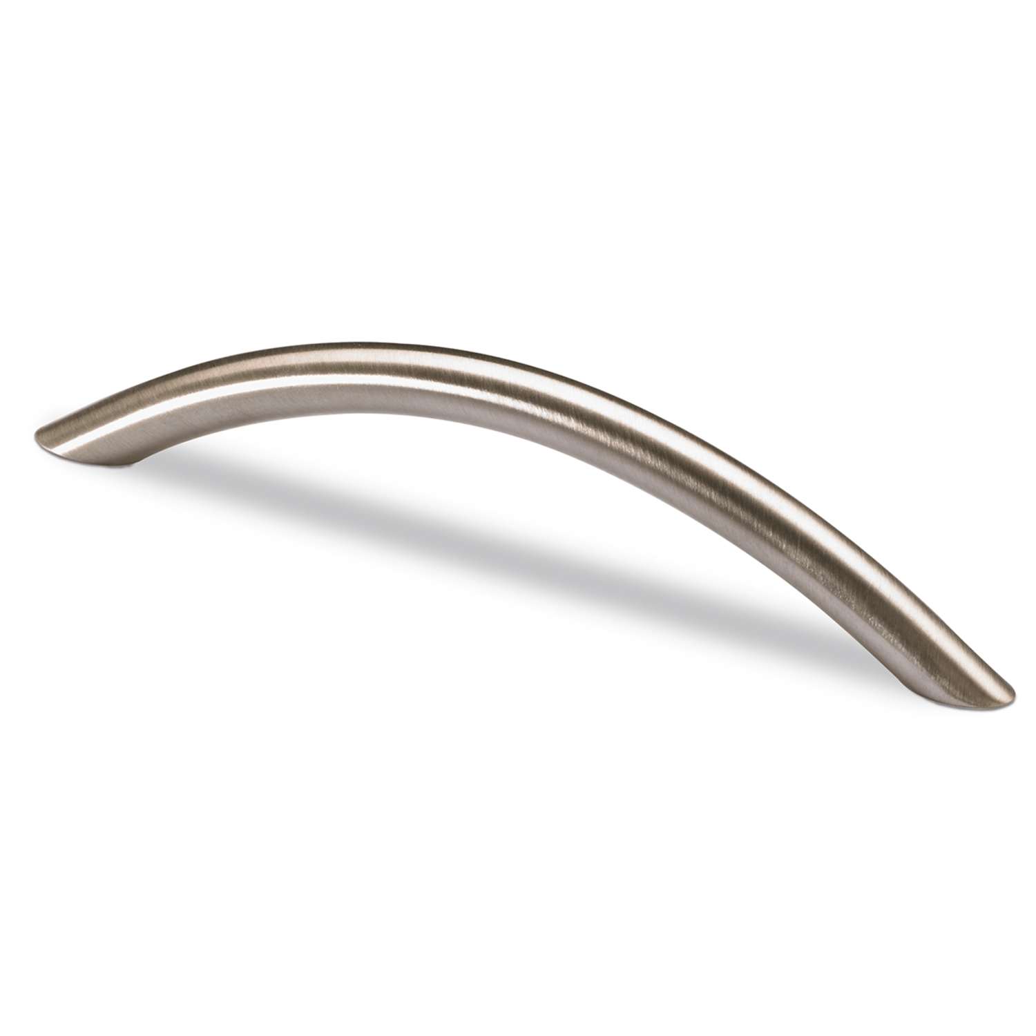 Greep Nicia, boorafstand 192, L 221 mm, H 32 mm, ø 10 mm, roestvrij staal finish geborsteld