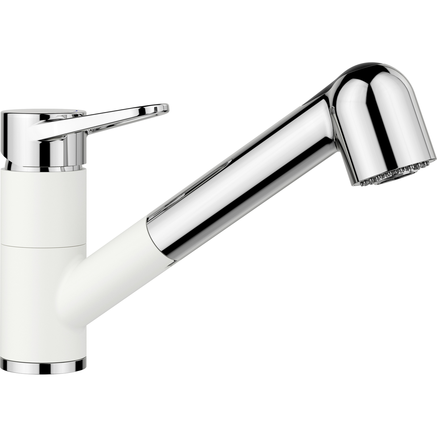 Blanco Wega-S II chroom/Silgranit-wit