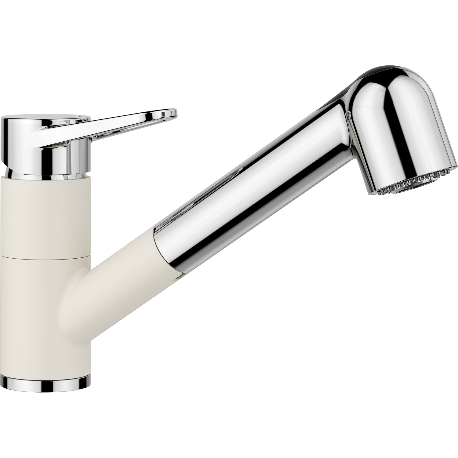 Blanco Wega-S II chroom/zacht wit