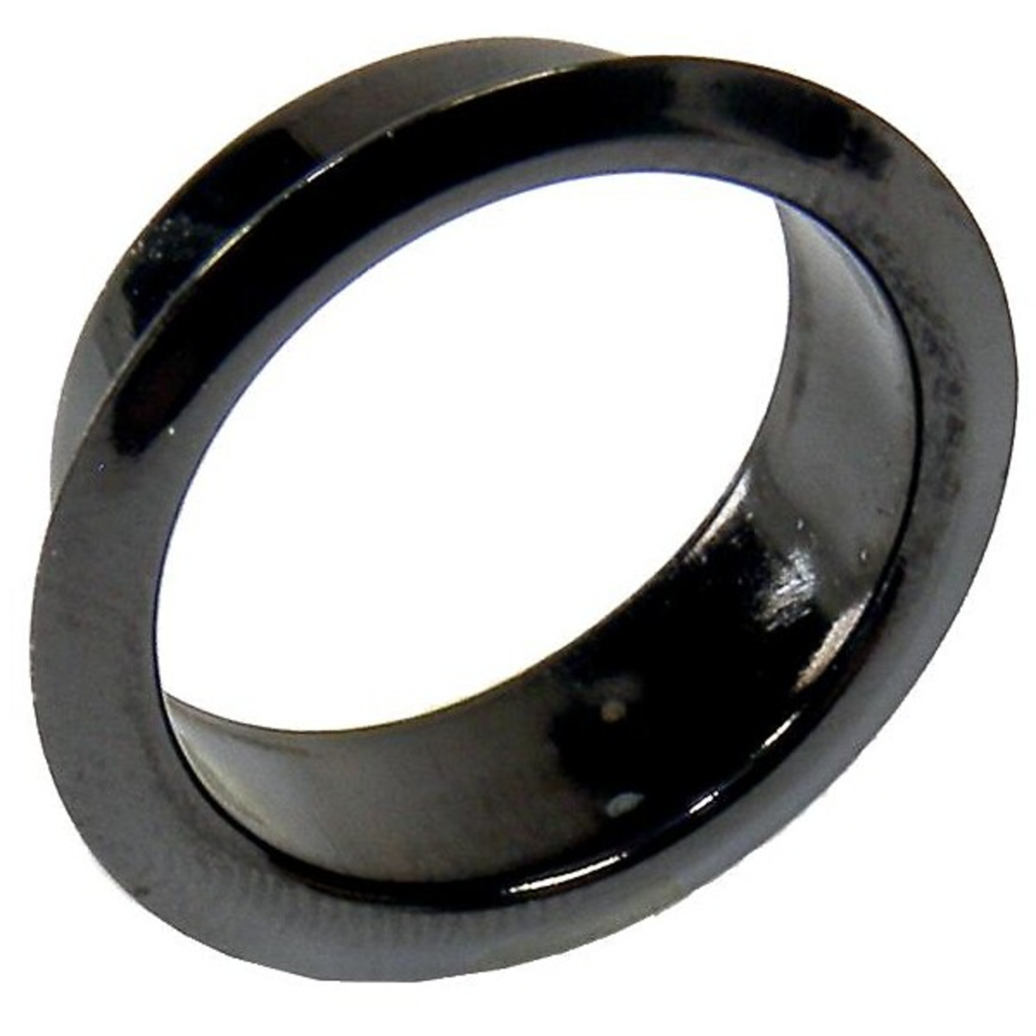 Rozet voor cylinderslot 18mm zwart