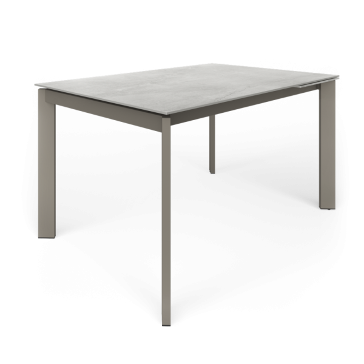 Tafel uitsch. poker 120x80 zwart-keramisch basalt