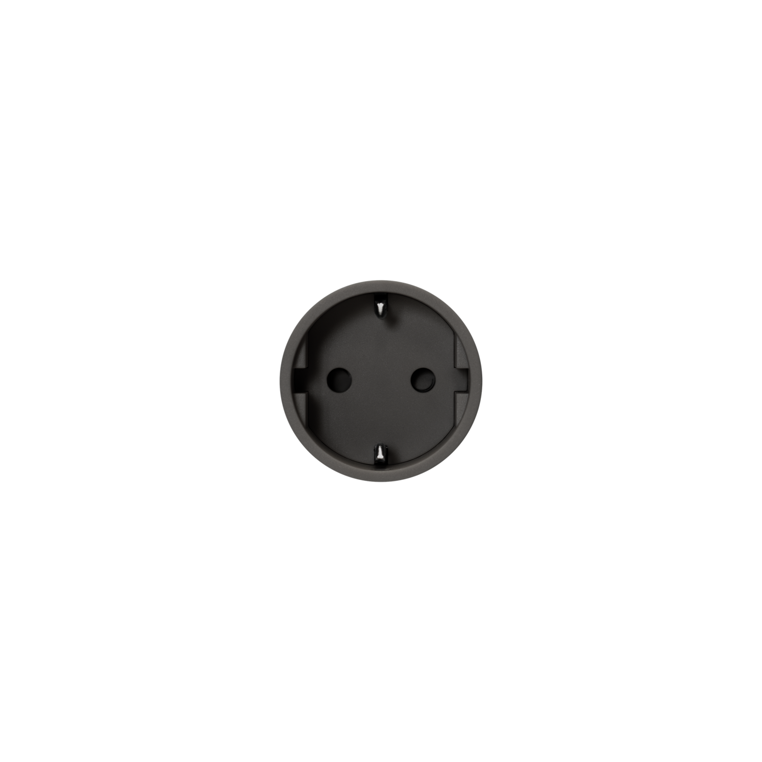 Rond 2.0 - unifit stopcontact nl-d zwart