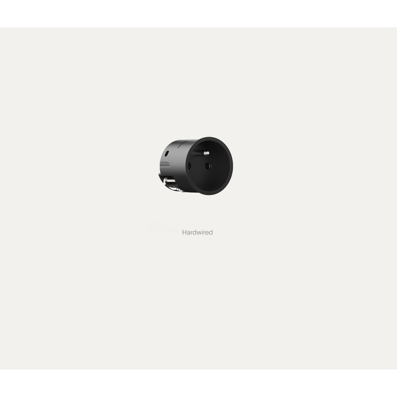 Rond 2.0 - unifit stopcontact nl-d wit