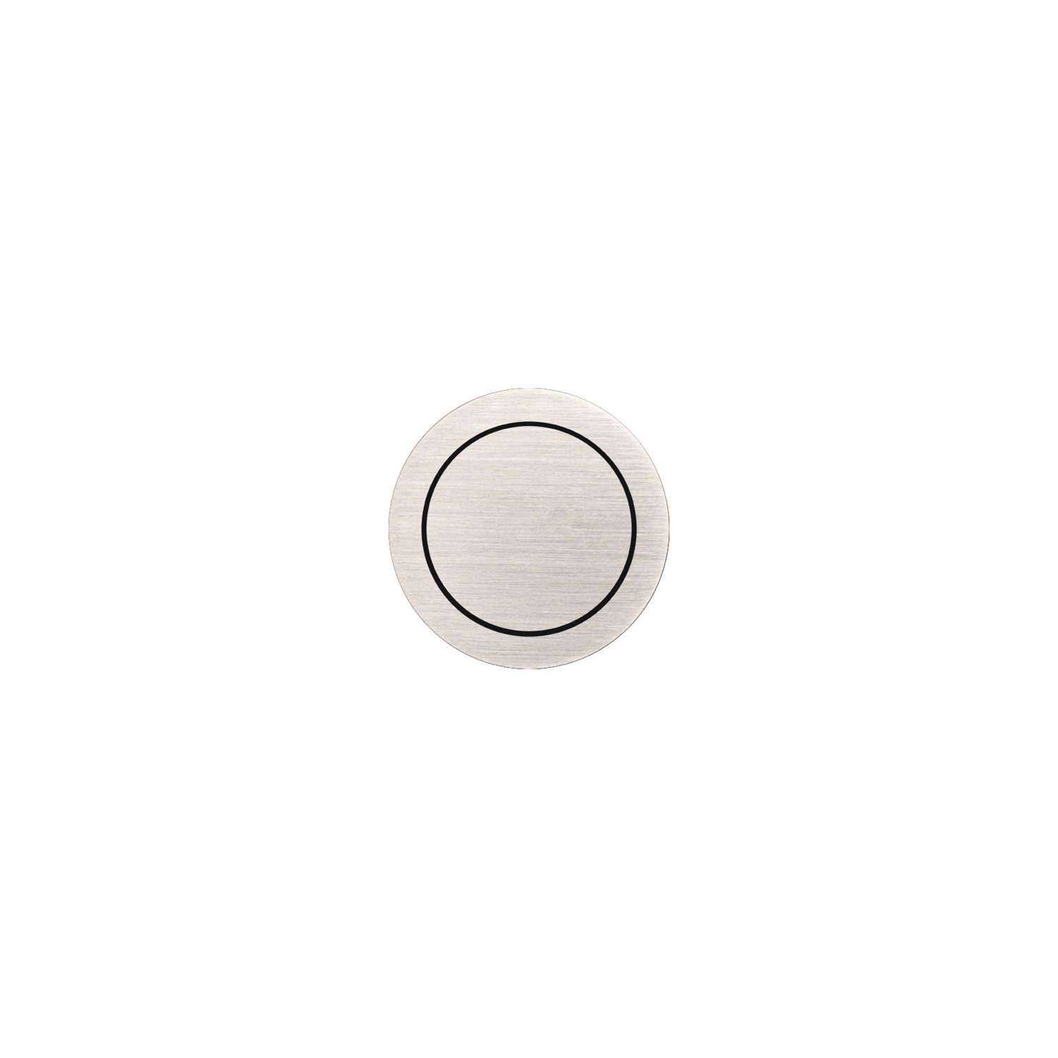 Rond 2.0 - multifit 2x pf 24v drukknop nikkel