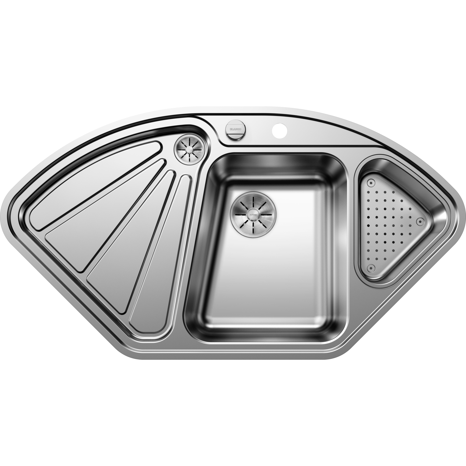 Blanco spoeltafel Delta-IF