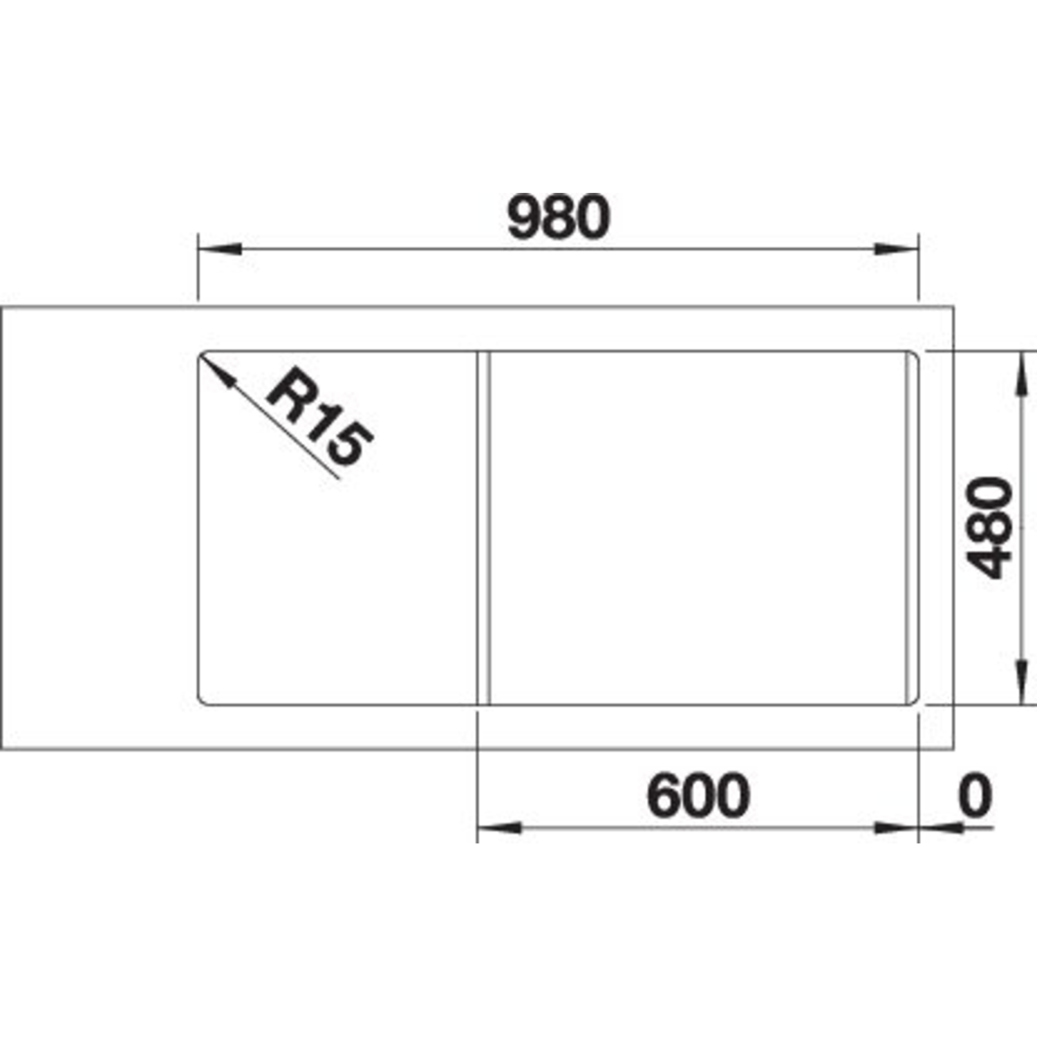Blanco spoeltafel legra 6 s wit man.