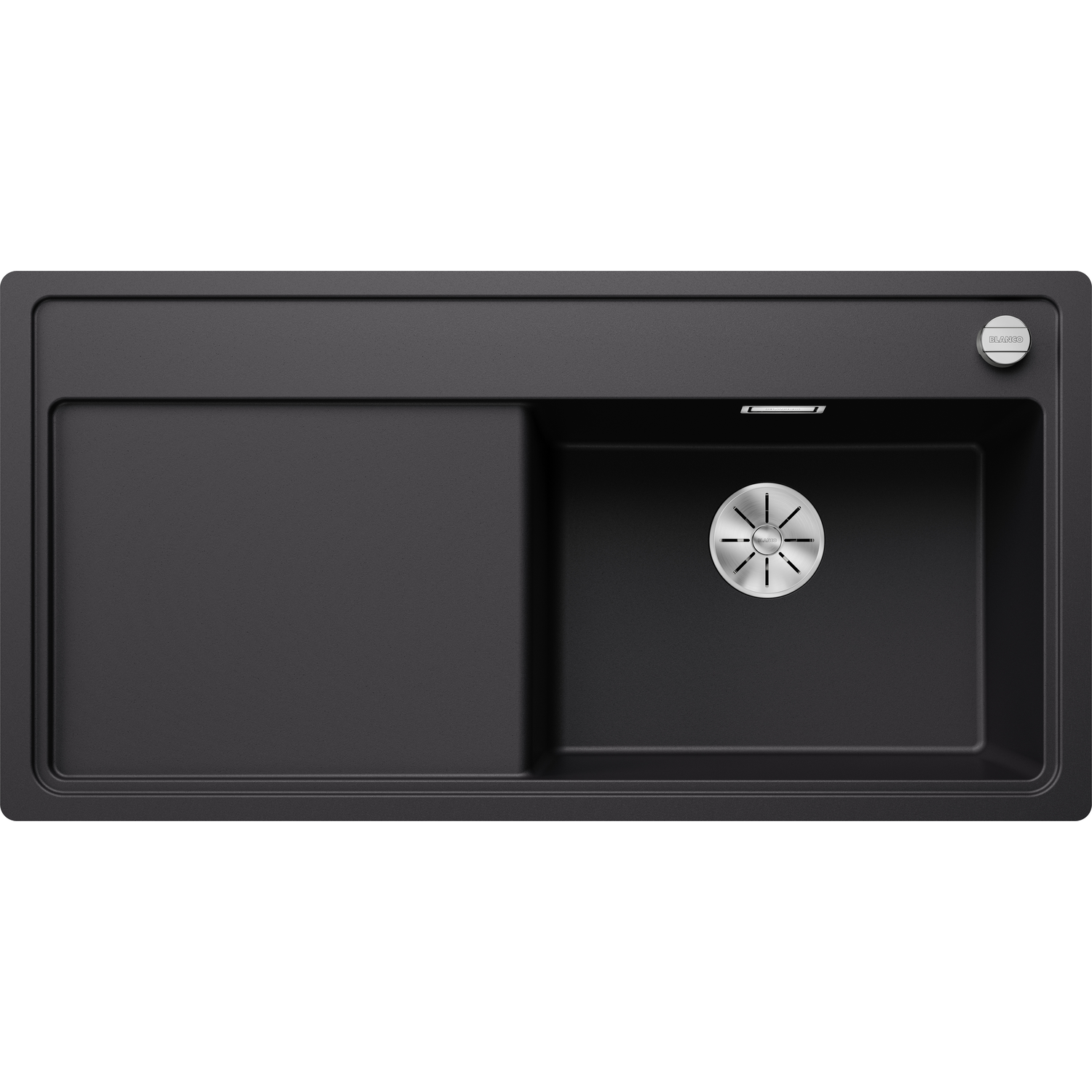 Blanco Zenar XL 6 S-F r zwart automatische bediening