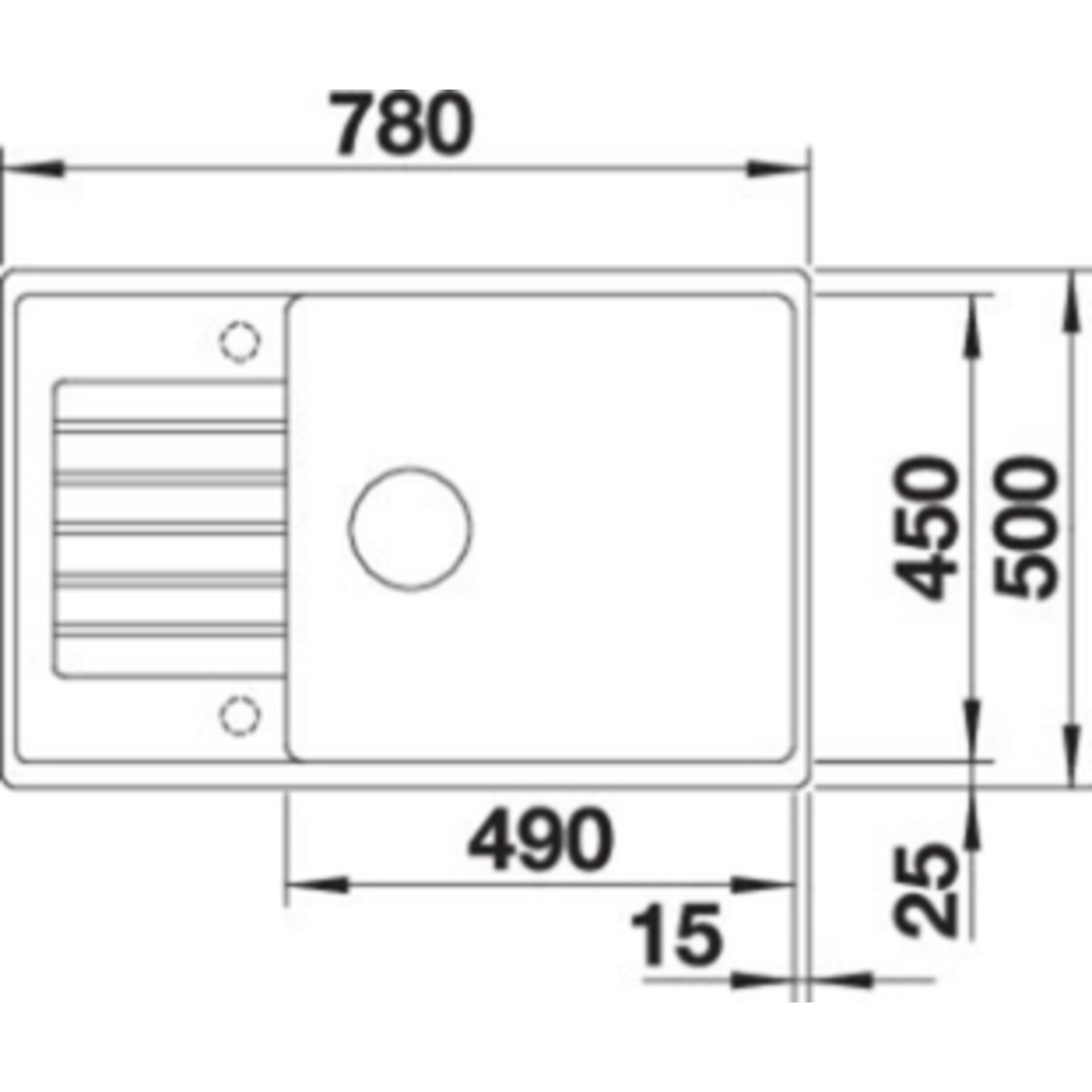 Blanco Zia XL 6 S compact café automatische bediening