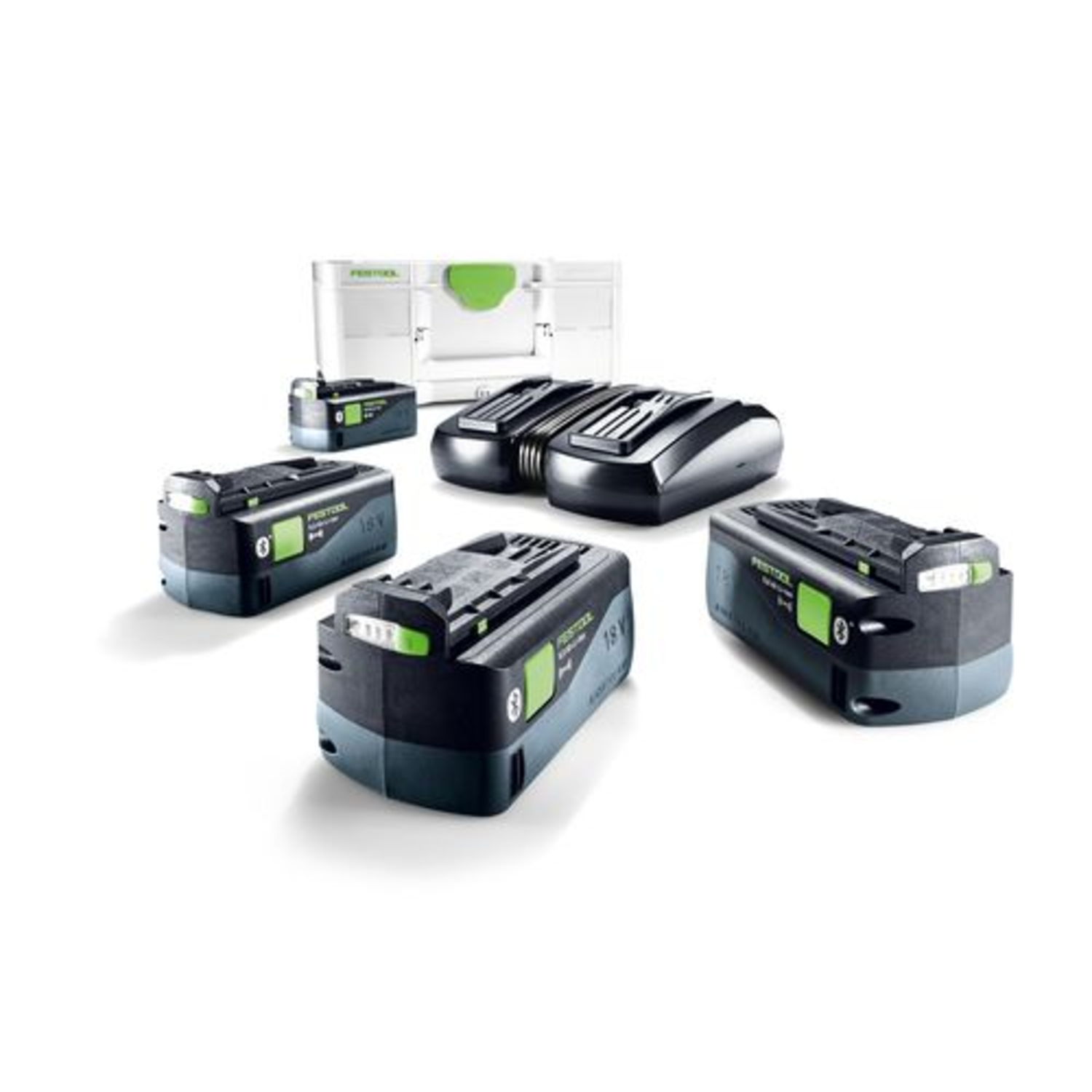 Festool energieset sys 18v 4x5.0 / tcl 6 duo