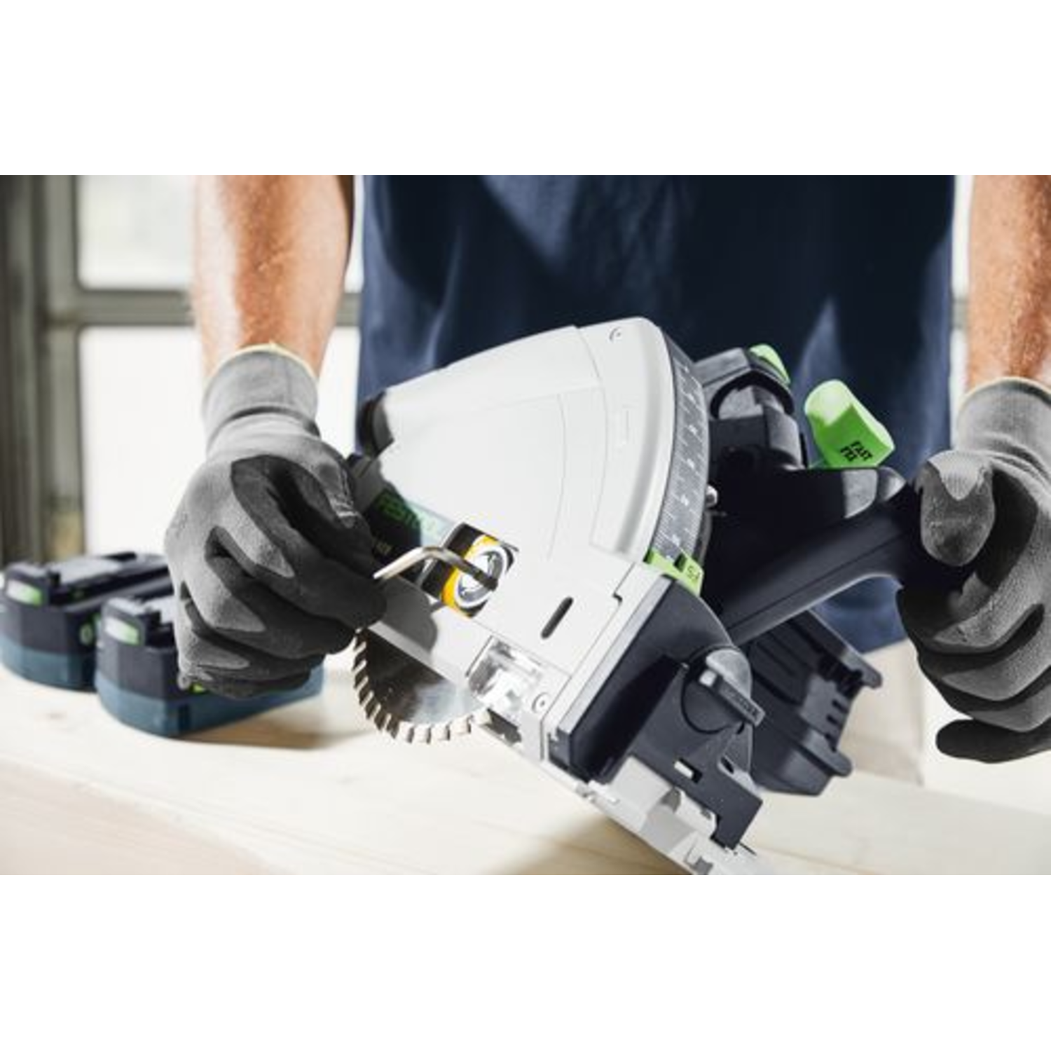 Festool accu-invalcirkelzaag tsc 55 keb-basic