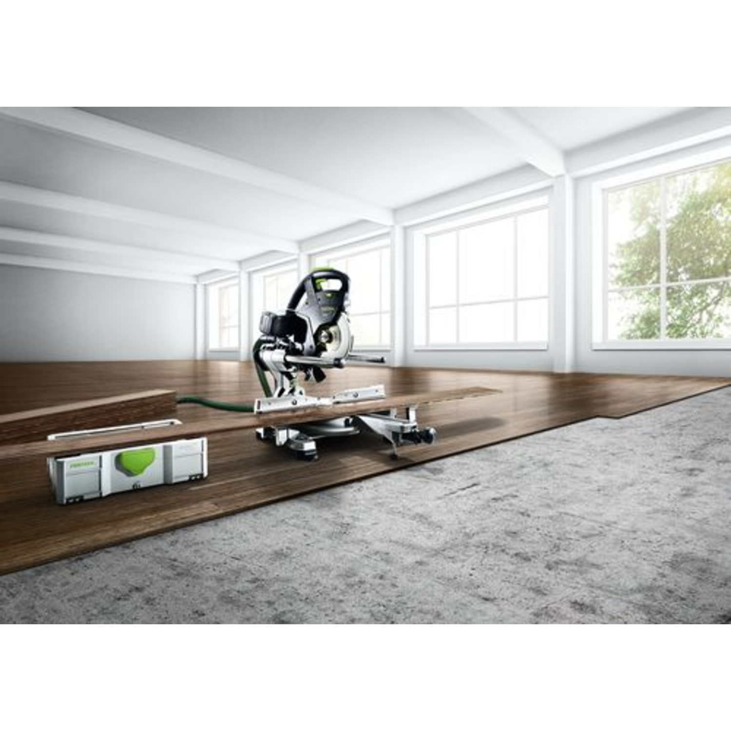 Festool afkort-trekzaag kapex ks60 e-ug-set/xl