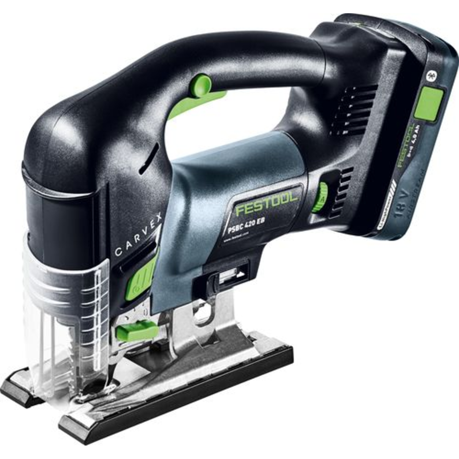 Festool accudecoupeerzaag psbc 420 hpc4,0 ebi-plus