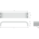 Greep flat RVS 320mm