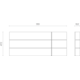 Filo frontlade met verdelers V5 120 zwart