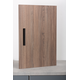 Greep CUBIC L160 zamak mat zwart