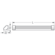 Dione Corner Led 900mm 12Vdc 8.2w 230V 4000K alu