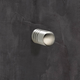 Knop Agrinum, H 26 mm, ø 18 mm, roestvrij staal geborsteld