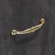 Greep Alberta, boorafstand 96, L 110 mm, B 14 mm, H 28 mm, roestvrij staal finish geborsteld