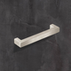 Greep Aosta, boorafstand 416, L 432 mm, B 16 mm, H 35 mm, roestvrij staal geborsteld