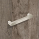 Greep Aosta, boorafstand 416, L 432 mm, B 16 mm, H 35 mm, roestvrij staal geborsteld