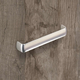 Greep Belna, boorafstand 128, L 135 mm, B 22 mm, H 29 mm, roestvrij staal finish geborsteld