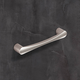 Greep Bruxella, boorafstand 160, L 180 mm, B 20 mm, H 36 mm, roestvrij staal finish geborsteld