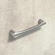 Greep Bruxella, boorafstand 160, L 180 mm, B 20 mm, H 36 mm, roestvrij staal finish geborsteld