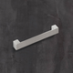 Greep Cheam, boorafstand 192, L 227 mm, B 25 mm, H 25 mm, roestvrij staal finish geborsteld
