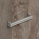 Greep Como, boorafstand 320, L 332 mm, B 26 mm, H 45 mm, Roestvrij staal geborsteld / roestvrij staal finish geborsteld