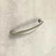 Greep Dinia, boorafstand 96, L 118 mm, B 16 mm, H 28 mm, roestvrij staal finish geborsteld
