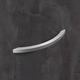 Greep Guarani, boorafstand 160, L 181 mm, B 10 mm, H 31 mm, roestvrij staal geborsteld