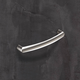 Greep Matilo, boorafstand 128, L 138 mm, B 13 mm, H 30 mm, Mat vernikkeld