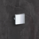 Greep Messana, boorafstand 32, L 42 mm, B 42 mm, H 25 mm, glans verchroomd