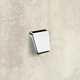 Knop Milo, boorafstand 16, L 40 mm, B 41 mm, H 28 mm, ø 41 mm, glans verchroomd