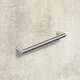 Greep Narona, boorafstand 128, L 140 mm, H 30 mm, ø 12 mm, roestvrij staal geborsteld