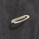 Greep Neapolis, boorafstand 96, L 148 mm, B 15 mm, H 41 mm, roestvrij staal finish geborsteld