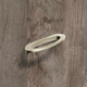 Greep Neapolis, boorafstand 96, L 148 mm, B 15 mm, H 41 mm, roestvrij staal finish geborsteld