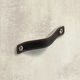 Greep Nica, boorafstand 128, L 158 mm, B 25 mm, H 3 mm, donkerbruin leer