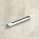 Greep Nubia, boorafstand 256, L 309 mm, B 8 mm, H 35 mm, glans verchroomd
