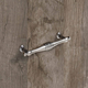 Greep Osimo, boorafstand 96, L 120 mm, H 22 mm, ø 13 mm, tinkleurig antiek