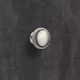 Knop Salemi, H 23 mm, ø 30 mm, roestvrij staal finish geborsteld