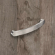 Greep Salona, boorafstand 160, L 180 mm, B 19 mm, H 27 mm, roestvrij staal finish geborsteld