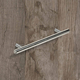 stanggreep Salvia, boorafstand 192, L 252 mm, H 35 mm, ø 10 mm, roestvrij staal geborsteld